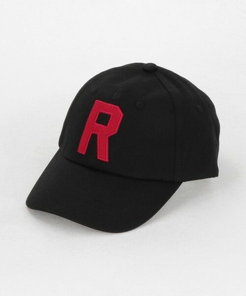 green label relaxing/グリーンレーベル リラクシング 【別注】<RUSSELL ATHLETIC>R キャップ / 帽子 / キッズ BLACK 54cm-56cm(FREE) green label relaxing/グリーンレーベル リラクシング 【別注】<RUSSELL ATHLETIC>R キャップ / 帽子 / キッズ BLACK 54cm-56cm(FREE)