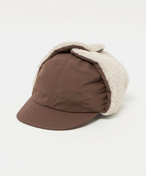 green label relaxing/グリーンレーベル リラクシング 【別注】<halo commodity>耳あて付き キャップ / キッズ DK. BROWN 53cm-55cm(FREE) green label relaxing/グリーンレーベル リラクシング 【別注】<halo commodity>耳あて付き キャップ / キッズ DK. BROWN 53cm-55cm(FREE)