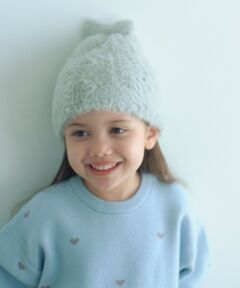 green label relaxing / グリーンレーベル リラクシング ニットキャップ | リボン ビーニー / 帽子