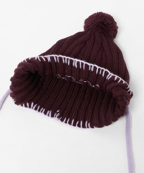 green label relaxing / グリーンレーベル リラクシング ニットキャップ | リボン ニットキャップ / キッズ | 詳細3