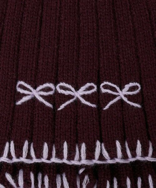 green label relaxing / グリーンレーベル リラクシング ニットキャップ | リボン ニットキャップ / キッズ | 詳細4