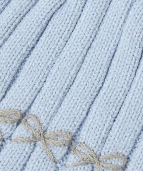 green label relaxing / グリーンレーベル リラクシング ニットキャップ | リボン ニットキャップ / キッズ | 詳細8