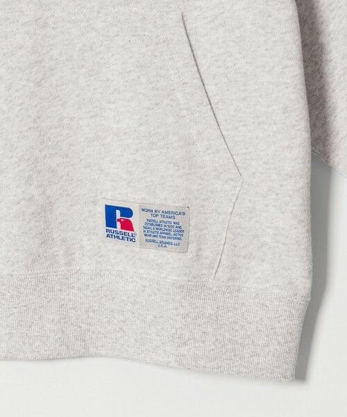 green label relaxing / グリーンレーベル リラクシング パーカー | 【別注】＜RUSSELL ATHLETIC＞アグリースティック フーディー / パーカー / キッズ  140cm-150cm | 詳細9