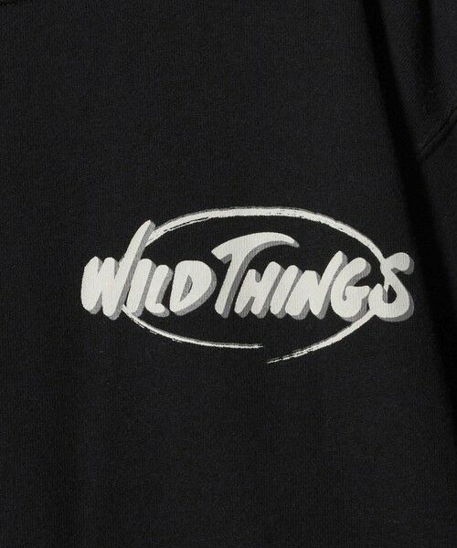 green label relaxing / グリーンレーベル リラクシング スウェット | 【別注】＜WILD THINGS＞ロゴスウェット /トレーナー / キッズ 140cm-160cm | 詳細8