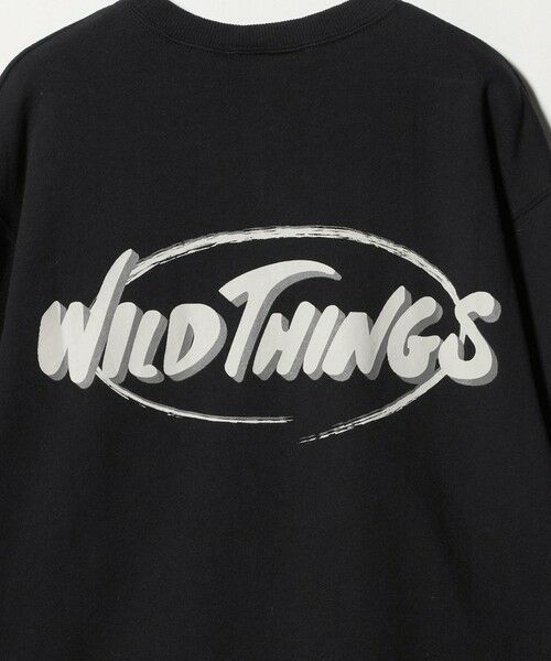 green label relaxing / グリーンレーベル リラクシング スウェット | 【別注】＜WILD THINGS＞ロゴスウェット /トレーナー / キッズ 140cm-160cm | 詳細9