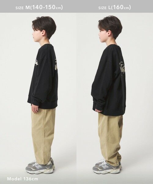 green label relaxing / グリーンレーベル リラクシング スウェット | 【別注】＜WILD THINGS＞ロゴスウェット /トレーナー / キッズ 140cm-160cm | 詳細4