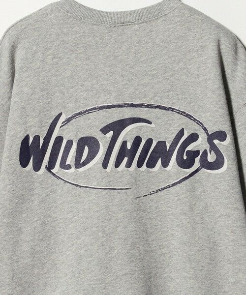 green label relaxing / グリーンレーベル リラクシング スウェット | 【別注】＜WILD THINGS＞ロゴスウェット /トレーナー / キッズ 140cm-160cm | 詳細16