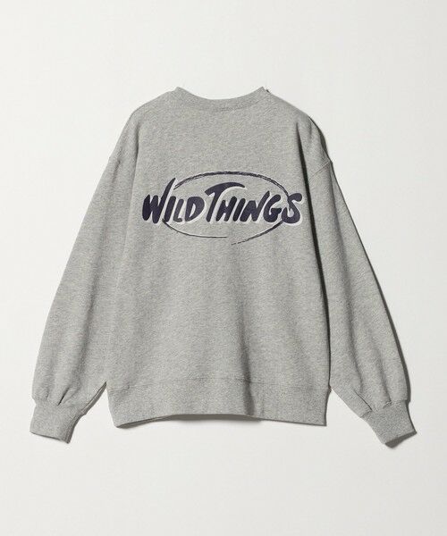 green label relaxing / グリーンレーベル リラクシング スウェット | 【別注】＜WILD THINGS＞ロゴスウェット /トレーナー / キッズ 140cm-160cm | 詳細12