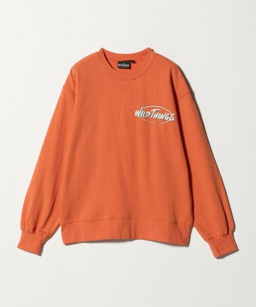 green label relaxing / グリーンレーベル リラクシング スウェット | 【別注】＜WILD THINGS＞ロゴスウェット /トレーナー / キッズ 140cm-160cm | 詳細21