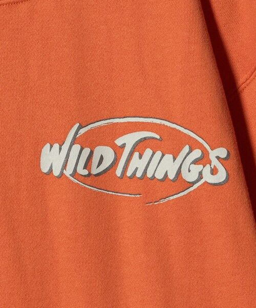 green label relaxing / グリーンレーベル リラクシング スウェット | 【別注】＜WILD THINGS＞ロゴスウェット /トレーナー / キッズ 140cm-160cm | 詳細24