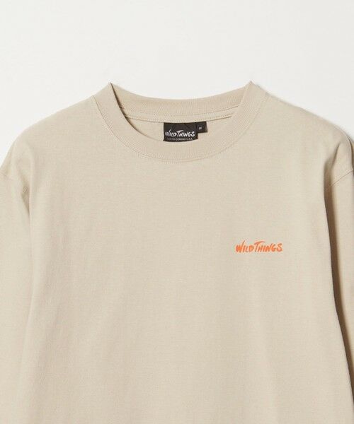 green label relaxing / グリーンレーベル リラクシング カットソー | ＜WILD THINGS＞プリント ロングTシャツ / キッズ 140cm-160cm | 詳細2