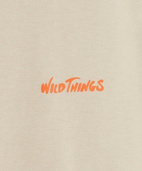 green label relaxing / グリーンレーベル リラクシング カットソー | ＜WILD THINGS＞プリント ロングTシャツ / キッズ 140cm-160cm | 詳細3