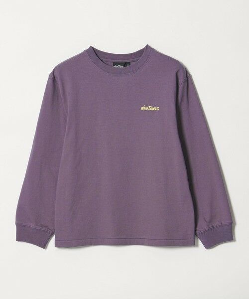 green label relaxing / グリーンレーベル リラクシング カットソー | ＜WILD THINGS＞プリント ロングTシャツ / キッズ 140cm-160cm | 詳細14