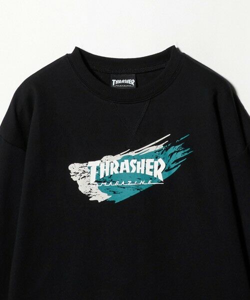 green label relaxing / グリーンレーベル リラクシング スウェット | 【別注】＜THRASHER＞プリントスウェット / トレーナー / キッズ  140cm-160cm | 詳細7