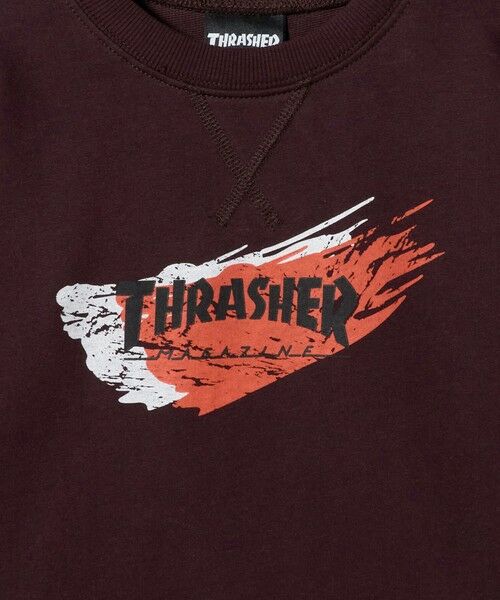 green label relaxing / グリーンレーベル リラクシング スウェット | 【別注】＜THRASHER＞プリントスウェット / トレーナー / キッズ  140cm-160cm | 詳細15