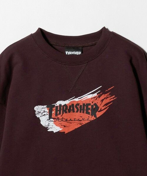 green label relaxing / グリーンレーベル リラクシング スウェット | 【別注】＜THRASHER＞プリントスウェット / トレーナー / キッズ  140cm-160cm | 詳細13