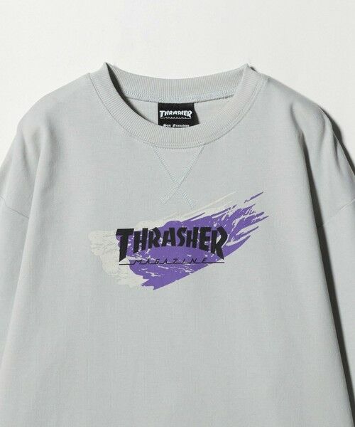 green label relaxing / グリーンレーベル リラクシング スウェット | 【別注】＜THRASHER＞プリントスウェット / トレーナー / キッズ  140cm-160cm | 詳細18