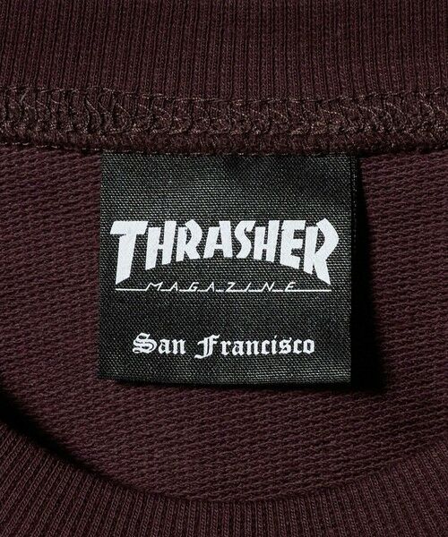 green label relaxing / グリーンレーベル リラクシング スウェット | 【別注】＜THRASHER＞プリントスウェット / トレーナー / キッズ  140cm-160cm | 詳細21