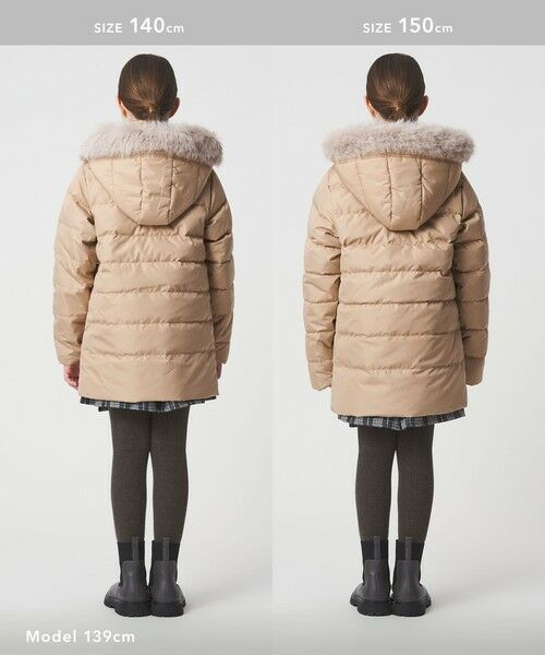 green label relaxing / グリーンレーベル リラクシング その他アウター | GIRLSダウンコート / キッズ 140cm-160cm | 詳細21