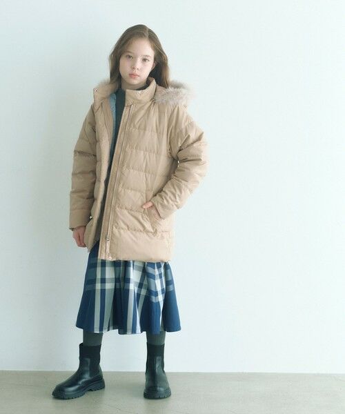 green label relaxing / グリーンレーベル リラクシング その他アウター | GIRLSダウンコート / キッズ 140cm-160cm | 詳細16