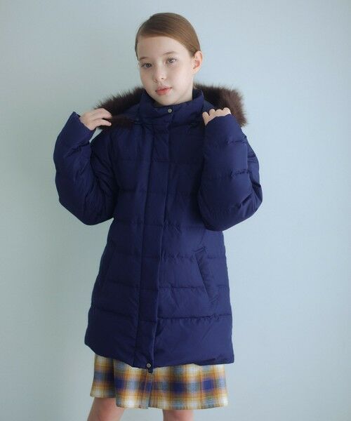 green label relaxing / グリーンレーベル リラクシング その他アウター | GIRLSダウンコート / キッズ 140cm-160cm | 詳細28