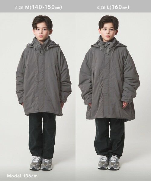 green label relaxing / グリーンレーベル リラクシング その他アウター | 【別注】＜WILD THINGS＞ショート モンスターパーカー / キッズ  140cm-160cm | 詳細10