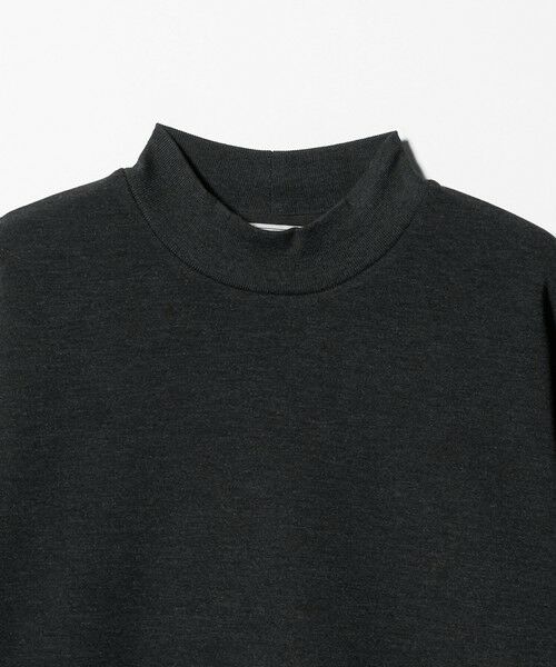 green label relaxing / グリーンレーベル リラクシング カットソー | メランジ ダンボール モックネック カットソー | 詳細9