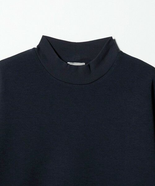 green label relaxing / グリーンレーベル リラクシング カットソー | メランジ ダンボール モックネック カットソー | 詳細12