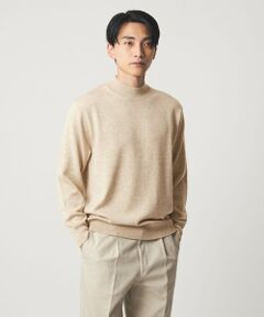 green label relaxing / グリーンレーベル リラクシング ニット・セーター | シルク ミックス モックネック ニット