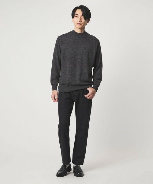 green label relaxing / グリーンレーベル リラクシング ニット・セーター | シルク ミックス モックネック ニット | 詳細1