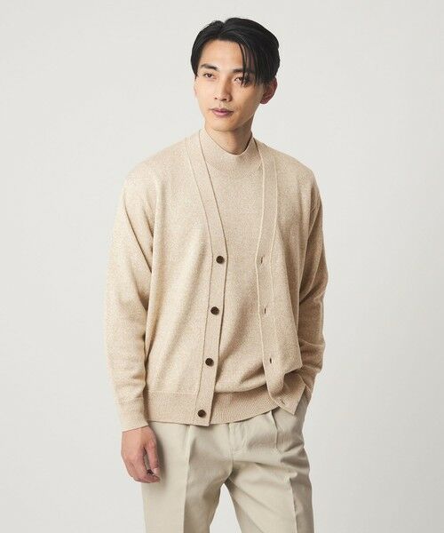 green label relaxing / グリーンレーベル リラクシング ニット・セーター | シルク ミックス モックネック ニット | 詳細11