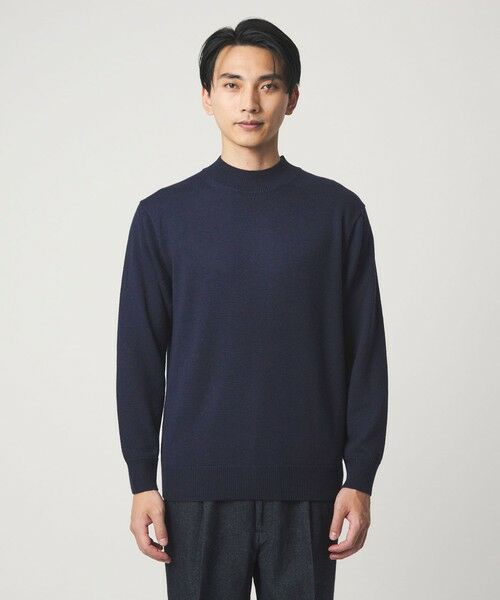 green label relaxing / グリーンレーベル リラクシング ニット・セーター | シルク ミックス モックネック ニット | 詳細22