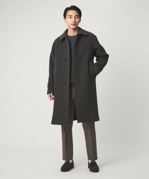 green label relaxing / グリーンレーベル リラクシング ニット・セーター | シルク ミックス リブ クルーネック ニット | 詳細3