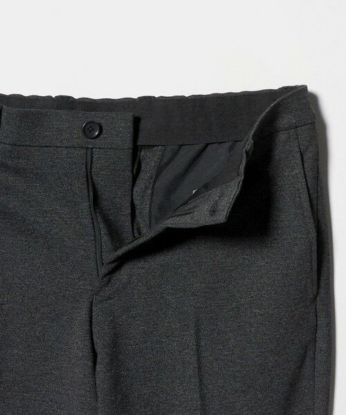 green label relaxing / グリーンレーベル リラクシング スラックス・ドレスパンツ | エブリット TRPU ジャカード ジャージー スタンダード イージー スラックス -ウォッシャブル・ストレッチ- | 詳細3