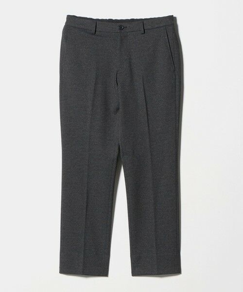 green label relaxing / グリーンレーベル リラクシング スラックス・ドレスパンツ | エブリット TRPU ジャカード ジャージー スタンダード イージー スラックス -ウォッシャブル・ストレッチ- | 詳細3