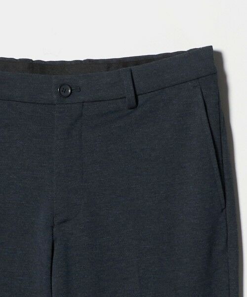 green label relaxing / グリーンレーベル リラクシング スラックス・ドレスパンツ | エブリット TRPU ジャカード ジャージー スタンダード イージー スラックス -ウォッシャブル・ストレッチ- | 詳細12