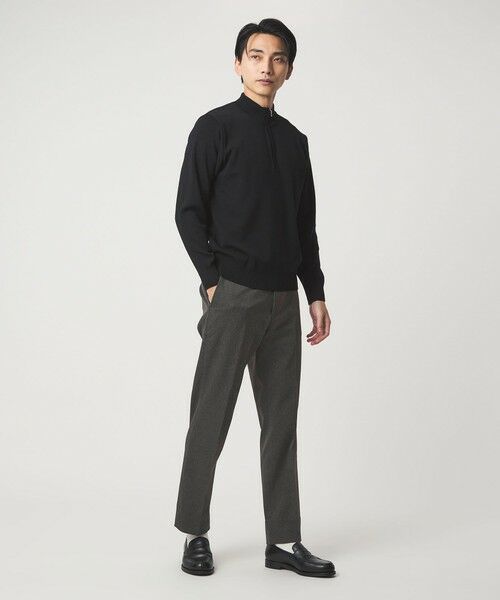 green label relaxing / グリーンレーベル リラクシング スラックス・ドレスパンツ | ポリエステルツイル スタンダード アジャスター スラックス | 詳細2