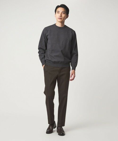 green label relaxing / グリーンレーベル リラクシング スラックス・ドレスパンツ | ポリエステルツイル スタンダード アジャスター スラックス | 詳細20