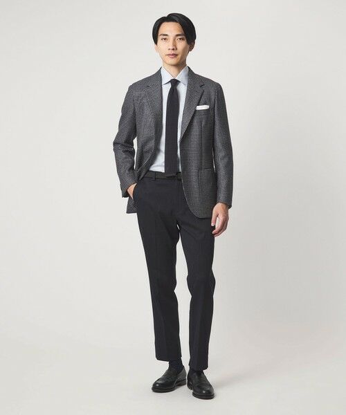 green label relaxing / グリーンレーベル リラクシング スラックス・ドレスパンツ | ポリエステルツイル スタンダード アジャスター スラックス | 詳細25