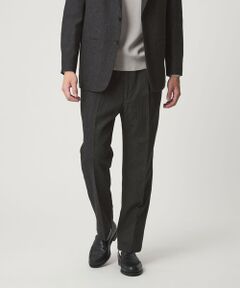 green label relaxing / グリーンレーベル リラクシング スラックス・ドレスパンツ | DC W/LI デニムライク ワイド 1プリーツ イージーパンツ