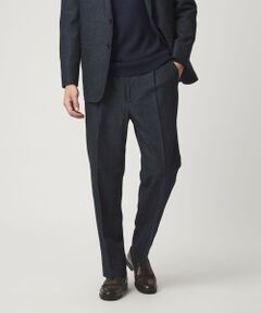 green label relaxing / グリーンレーベル リラクシング スラックス・ドレスパンツ | DC W/LI デニムライク ワイド 1プリーツ イージーパンツ