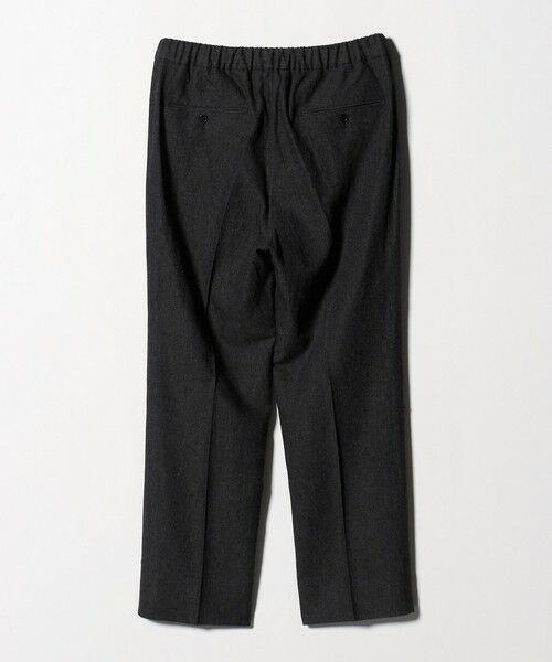 green label relaxing / グリーンレーベル リラクシング スラックス・ドレスパンツ | DC W/LI デニムライク ワイド 1プリーツ イージーパンツ | 詳細7