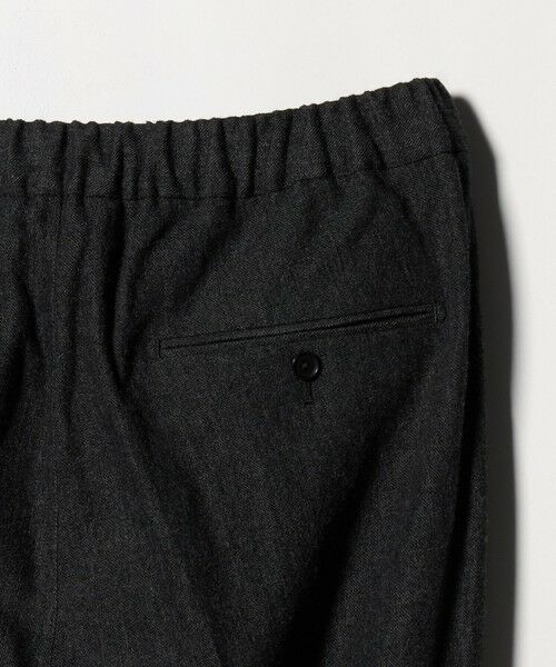 green label relaxing / グリーンレーベル リラクシング スラックス・ドレスパンツ | DC W/LI デニムライク ワイド 1プリーツ イージーパンツ | 詳細10