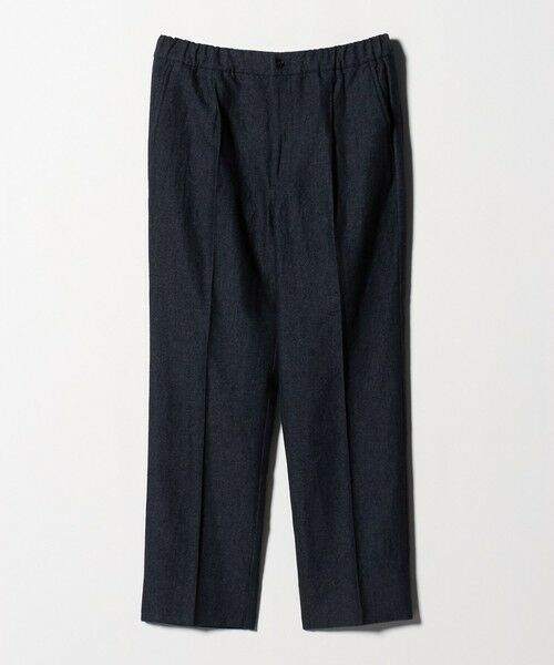 green label relaxing / グリーンレーベル リラクシング スラックス・ドレスパンツ | DC W/LI デニムライク ワイド 1プリーツ イージーパンツ | 詳細20