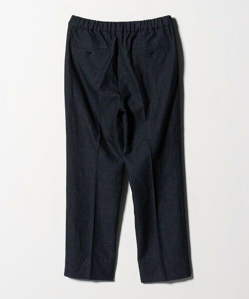 green label relaxing / グリーンレーベル リラクシング スラックス・ドレスパンツ | DC W/LI デニムライク ワイド 1プリーツ イージーパンツ | 詳細21