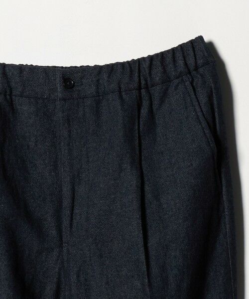 green label relaxing / グリーンレーベル リラクシング スラックス・ドレスパンツ | DC W/LI デニムライク ワイド 1プリーツ イージーパンツ | 詳細22