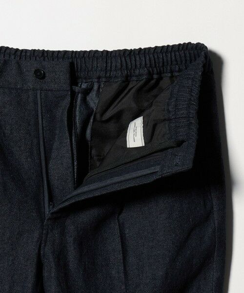 green label relaxing / グリーンレーベル リラクシング スラックス・ドレスパンツ | DC W/LI デニムライク ワイド 1プリーツ イージーパンツ | 詳細23