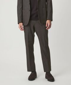 green label relaxing / グリーンレーベル リラクシング スラックス・ドレスパンツ | A+ ポリエステルツイード スタンダード イージー スラックス -ウォッシャブル・ストレッチ-