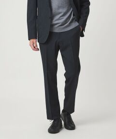 green label relaxing / グリーンレーベル リラクシング スラックス・ドレスパンツ | A+ ポリエステルツイード スタンダード イージー スラックス -ウォッシャブル・ストレッチ-