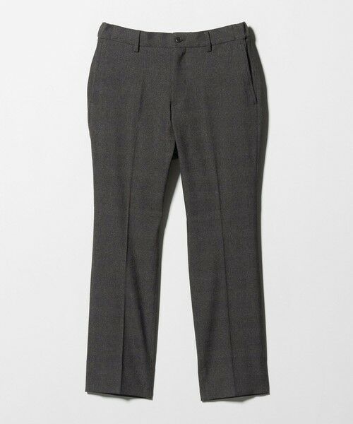 green label relaxing / グリーンレーベル リラクシング スラックス・ドレスパンツ | A+ ポリエステルツイード スタンダード イージー スラックス -ウォッシャブル・ストレッチ- | 詳細4